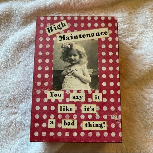 High Maintenance wooden sign - Picture 2 of 3